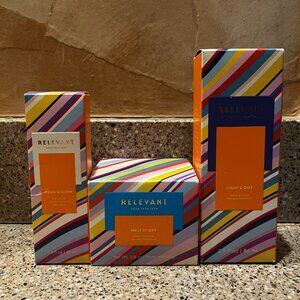 Relevant  Set of Beam& Glow Eye Serum and Melt it Away Cleanser , Light's Out!!